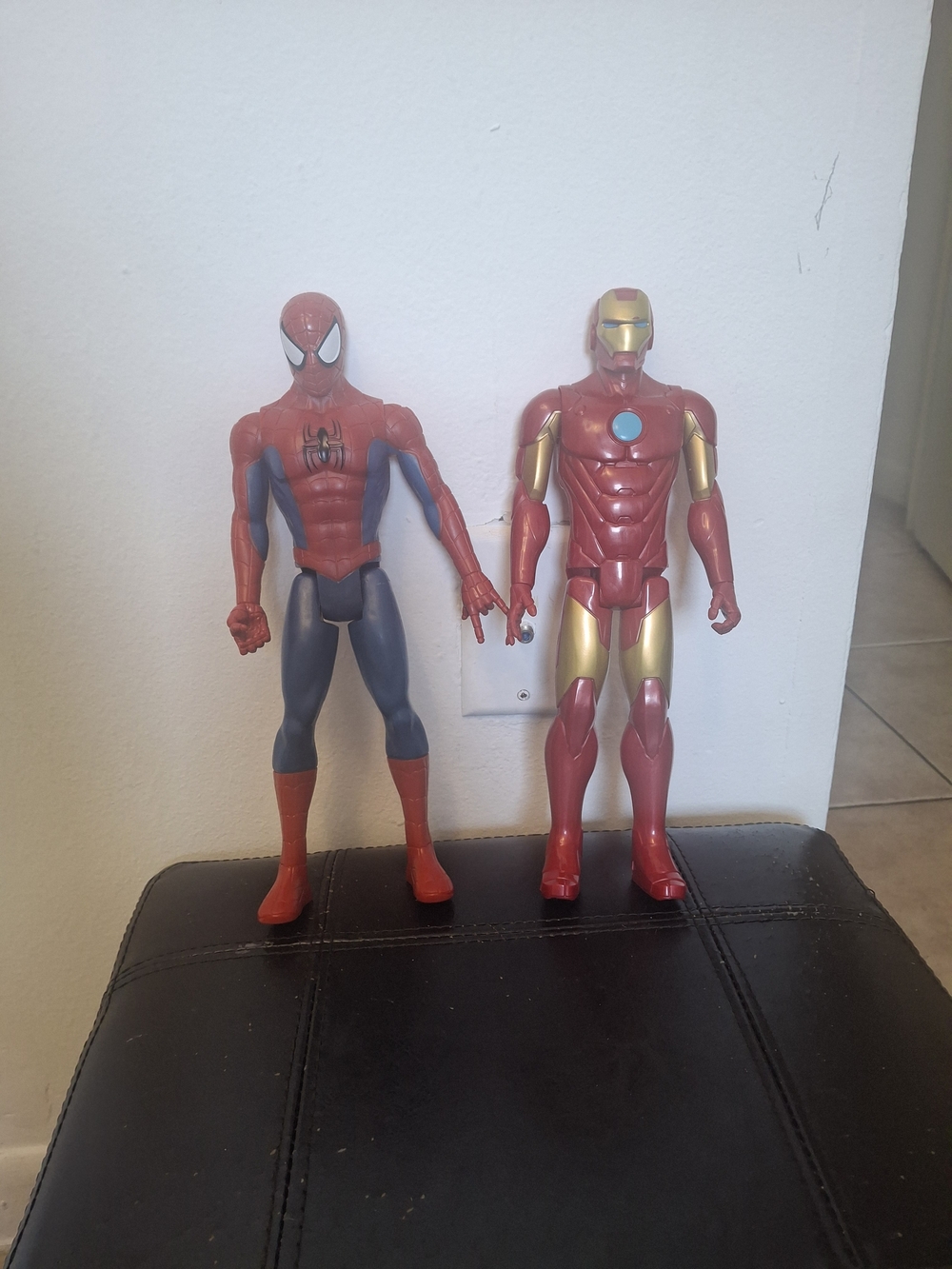 Marvel Red, Blue and Gold Superhero Action Figure Set